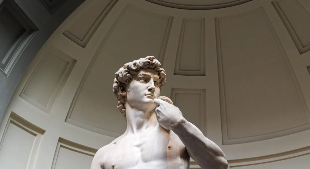 Michelangelo de David fFlorence Italië