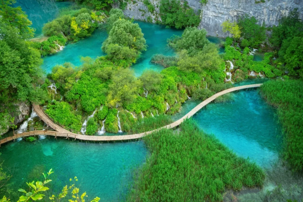 Plitvice Meren in Kroatië